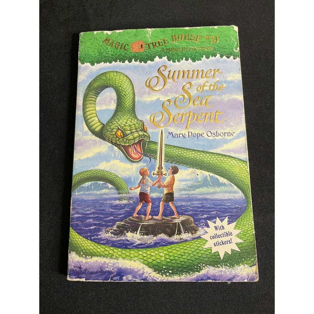 Magic Tree House #31 Summer of the Sea Serpent Mary Pope Osborne Paperback 2004